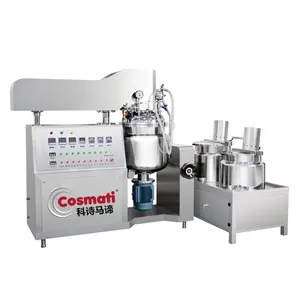 200l vacuum emulsifying homogenizing mixer ointment cream mixing machine vacuum homogenizer mixer machine for viscosity cream