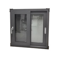 Cadre en alliage d'aluminium de fenêtre coulissante moderne haute performance Minglei avec filet en acier inoxydable