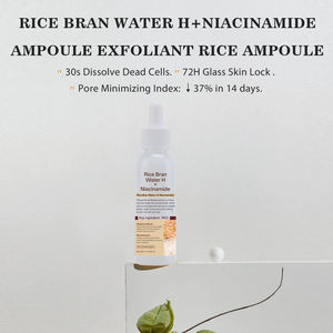 Suero Equilibrante de Agua de Salvado de Arroz con Niacinamida, Controla la Grasa, Equilibra el Tono de la Piel, Atenúa las Marcas del Acné para Piel Mixta, 60 ml - Product Image 5