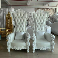 Chaise de trône de mariage économique et durable pour la mariée et le marié, pour les fêtes de mariage