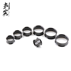 <span class=keywords><strong>Oreille</strong></span> en <span class=keywords><strong>acier</strong></span> inoxydable Double évasée Plug Expander Stretcher Earlet Jauges Piercing Body Jewelry - Product Image 2