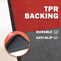 Tapete Personalizado para Motocicleta, Tapete de PVC para Garaje con Diseño Impreso de Motocross, Tejido de Bucle para Espacios Exteriores, Entrada y Puerta