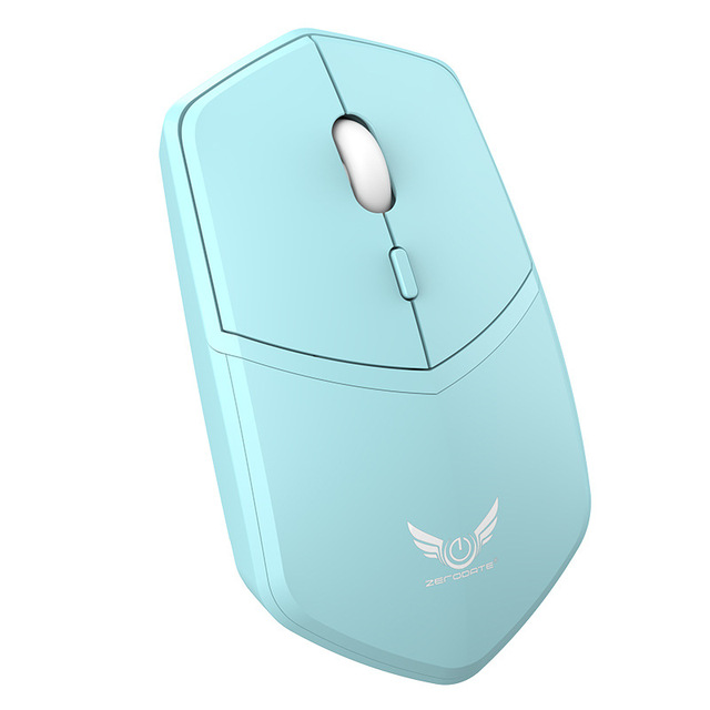 Dual Mode Ergonomic Rechargeable Silent 2.4GHz Wireless USB RGB Backlit 1600 DPI 4-Button Gaming Mouse PC Large/Small Hands