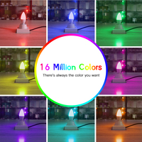 Smart Zigbee led ampoules E12 E14 LED Bougie Ampoule 4w RGB + CCT Changement de couleur pour la décoration et l'éclairage de la maison