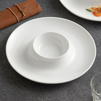 Service de table de luxe en porcelaine style nordique 2026 – Assiettes en céramique blanches