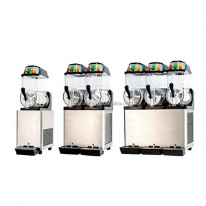 Machine à neige fondante commerciale entièrement automatique à grande capacité, à cylindre triple/double/simple, pour les salons de thé et les boissons froides - Product Image 2