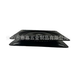 Enjia 7 Inch Black Painted Iron Swivel Base Full Bead Rotating Furniture Hardware For Chair Boat Display <b>Rack</b> Tv Cabinet - Product Image 1