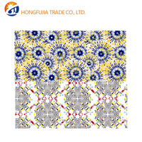 Kain Organza Batik 100% Katun, Kostum Nasional Ankara, Cetakan Afrika untuk Anak Laki-laki dan Perempuan, Tenun Sisir Polos Anti-Pilling Sedang
