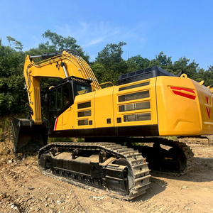 Excavadora de cadenas usada EPA CE Sany SY550HD SY600H SY650H de 55 toneladas, equipo pesado con bomba original y PLC hidráulico para minería - Product Image 1