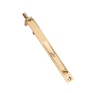 Copper Concealed Bolt F Type For Double Leaf Wooden Doors Security Door Lock With Dust Cover Easy Installation Modern Simple - Product Image 5