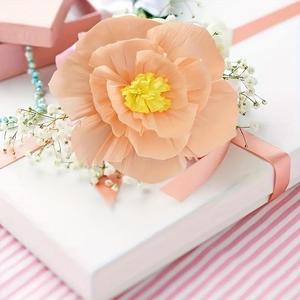 10 Buah Bunga Kertas 3D Buatan Tangan Gaya Romantis, Dekorasi Dinding, Latar Belakang Bunga, Pernikahan, Bridal Shower, Pesta Ulang Tahun - Product Image 5