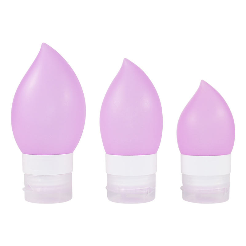 ขวดรีฟิลซิลิโคนสีม่วง