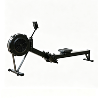 Rameur à air blanc avec moniteur PM5, pliable, à résistance à l'air, équipement de fitness pour la maison ou la salle de sport, direct usine
