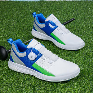 Zapatos de Golf con Hebilla Giratoria de Talla Grande para Parejas, Zapatos Deportivos Casuales Unisex Antideslizantes e Impermeables para Entrenamiento al Aire Libre - Product Image 4