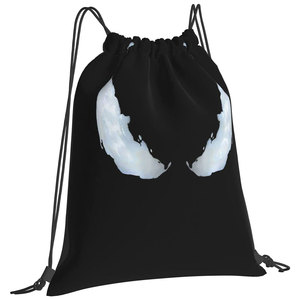 Custom Wholesale Prices Hot Selling <b>Drawstring</b> Bag Custom Logo & Size Eco-Friendly Solid Color Double <b>Drawstring</b> Bags - Product Image 3