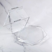 Cartes de Place d'escorte en acrylique transparent-parfaites pour les mariages, les fêtes d'anniversaire, les numéros de Table, le nom des invités, les enseignes alimentaires et les événements spéciaux
