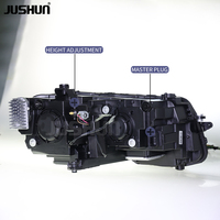 JUSHUN Vente en gros d'usine, phares améliorés pour Volkswagen Tiguan 2017-2021, phares LED, phares avant, feux de jour