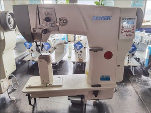 Máquina de Coser Industrial de Alta Resistencia con Puntada de Cadeneta para la Parte Superior de Zapatos con Motor de 750W - Product Image 2