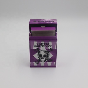 Boîtes en carton classiques à ouverture par poussée pour étuis à cigarettes, emballages de cigares et produits de tabac, avec sécurité enfant - Product Image 2