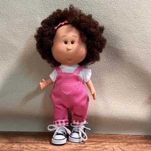 Nueva Muñeca Española Mia de 18 cm, Muñeca de Vinilo, Lindas Figuras, Cabello Rizado Ruso, Muñeca Rubia con Piel Negra, Regalos DIY para Niñas - Product Image 4