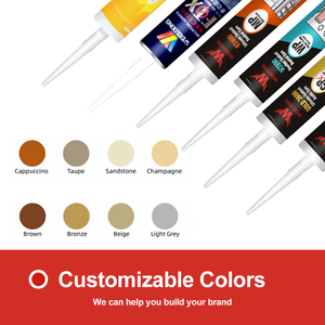 लंबे समय तक चलने वाले तटस्थ सिलिकॉन गैसकेट निर्माता त्वरित शुष्क आरटीवी सीलेंट निर्माण और लकड़ी के काम के लिए - Product Image 3