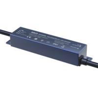 Driver LED ultra-plat compact à tension constante pleine puissance pour extérieur, AC-DC 12V/24V 30W, éclairage LED IP67