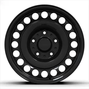 Velg mobil paduan 4x4 warna kustom Off-road Beadlock 17 18 inci roda tempa untuk SUV