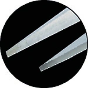 Pince à épiler industrielle en acier inoxydable de qualité supérieure AISI 304, à bras solide, à pointe dentée, résistante à la corrosion et aux acides, conforme RoHS - Product Image 6