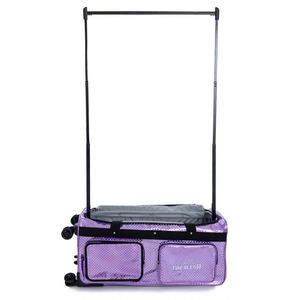 Free sample Travel <b>bags</b> with <b>wheels</b>, dance costumes, and clothing <b>bags</b> Trolley dance <b>bags</b> for dancers that have a garment rack - Product Image 1