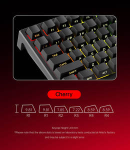 Teclado Magnético <span class=keywords><strong>Akko</strong></span> TAC75 HE Negro/Blanco 75% con Respuesta Rápida, Frecuencia de Sondeo de 8K, Teclado con Cable - Product Image 6