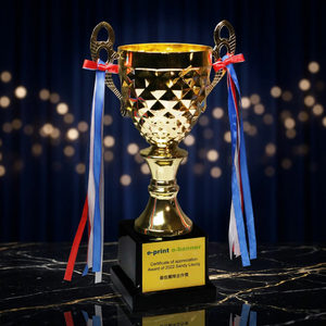 Trophée, Médaille, Plaqué Or, Cristal, Acrylique, Bois, Métal, Argent, Fer, Bambou, Plastique, Gravé, Personnalisé, Cadeau d'entreprise, Sport - Product Image 2