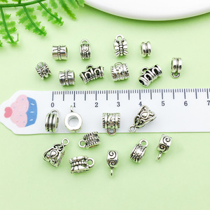 Antique <b>Silver</b> Alloy <b>Charms</b> Butterfly Shape DIY Jewelry Accessories For <b>Bracelet</b> Necklace Unisex Everyday Wear - Product Image 3