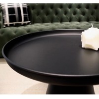 Nordique De Luxe Moderne Salontafel Couchtisch Marbre Top End Coffes Table Ensemble Canapé Côté Ronde En Verre Table Basse