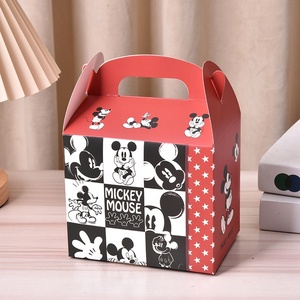Nueva <span class=keywords><strong>Caja</strong></span> <span class=keywords><strong>de</strong></span> Regalo Plegable <span class=keywords><strong>de</strong></span> Papel Blanco con Diseño <span class=keywords><strong>de</strong></span> <span class=keywords><strong>Mickey</strong></span> <span class=keywords><strong>Mouse</strong></span> y Minnie <span class=keywords><strong>Mouse</strong></span> <span class=keywords><strong>para</strong></span> Fiestas y Días Festivos - Product Image 3