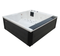 Fournisseur chinois baignoire autoportante en acrylique de qualité Spa