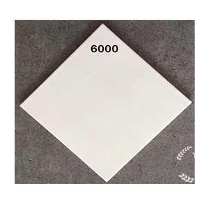 300*300 mét Đồng bằng màu trắng ngoài trời gạch mộc mạc gốm phòng tắm gạch lát sàn