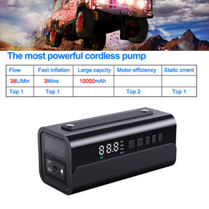 Mini bomba de aire eléctrica <span class=keywords><strong>para</strong></span> SUV Light Truck <span class=keywords><strong>Camper</strong></span> Car Bike Inflador de neumáticos inteligente inalámbrico - Product Image 3