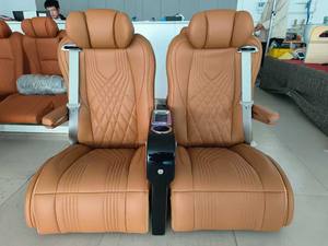 Sièges de <span class=keywords><strong>luxe</strong></span> Vito W447, sièges capitaine pour voiture, siège massant pour fourgon, en cuir PU, compatible avec les modèles Alphard et Toyota - Product Image 4