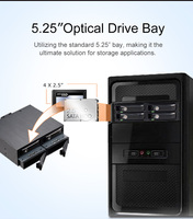 Neue Produkte: 5,25-Zoll-Gehäuse für Hot-Swap-Laufwerke, 2,5-Zoll-HDD-Halterung mit Backplane-Anschlüssen