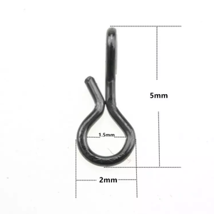 Güvenli kilit ve <span class=keywords><strong>Snap</strong></span> ile sinekler ve kanca Lures için balıkçılık için paslanmaz çelik hızlı değişim döner - Product Image 5