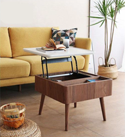 Mécanisme de Table rétractable extensible noir, mécanisme de levage de Table basse