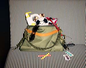 Sac fourre-<span class=keywords><strong>tout</strong></span> tendance pour usage quotidien, couleur unie, fermeture ouverte, réutilisable, avec bandoulière, doublure en polyester recyclable pour usage quotidien - Product Image 2