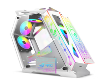 Fantasy WuKong M-ATX carte mère boîtier d'ordinateur de jeu 240 radiateur dynamique ouvert Double face verre petit boîtier d'ordinateur tour