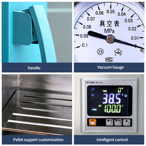 Cámara de Secado al Vacío Termostática Digital, Horno de Secado al Vacío para Briquetas de Carbón con Aire Caliente - Product Image 4