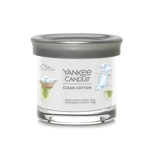 Vela Aromática YANKEE CANDLE - TUMBLER PICCOLO CLEAN COTTON - Product Image 1