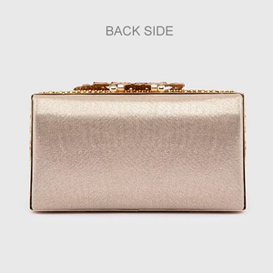 Rhinestone Golden Beaded <strong>Clutch</strong> Purse Women Elegant Luxury Customised Pillow Bridal <strong>Bags</strong> Ladies <strong>Clutch</strong> Evening <strong>Bags</strong> <strong>for</strong> <strong>Wedding</strong> - Product Image 4