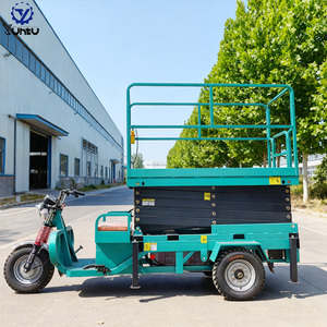 Elevador de tijera eléctrico para exteriores, capacidad de carga de 500-2000kg, polipasto de construcción, plataforma de trabajo aéreo de alto ROI - Product Image 3