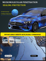 Nano revêtement céramique pour voiture Liquide Coatin Nano Crystal Hydrophobe Couche Polissage Peinture Agent Polissage pour voiture Nanos Coatings