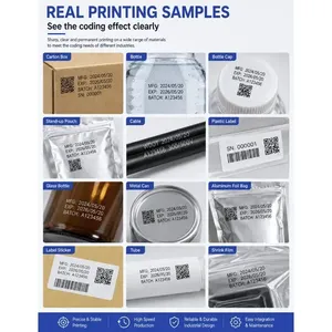 Imprimante jet d'encre industrielle résistante aux marques Wdotmark pour l'emballage pharmaceutique - Product Image 6