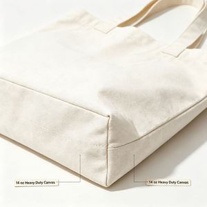 Sac fourre-tout en toile recyclée écologique réutilisable avec motif lettres, bandoulière, logo personnalisé, portable pour promotion de cadeaux et événements de marque - Product Image 3